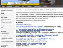 Tablet Screenshot of cepalaspalmas.com